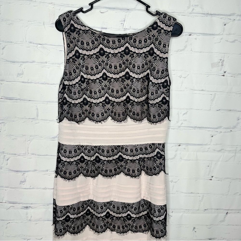 Alexa B pink & black size‎ 12 dress